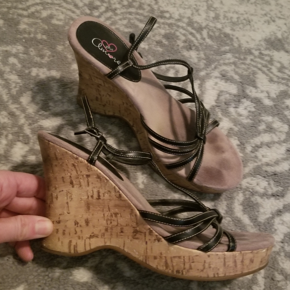 Strappy Wedges